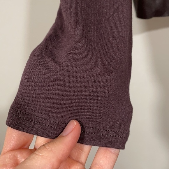 Michael Stars Leather Front Moto Jacket - Picture 6 of 8